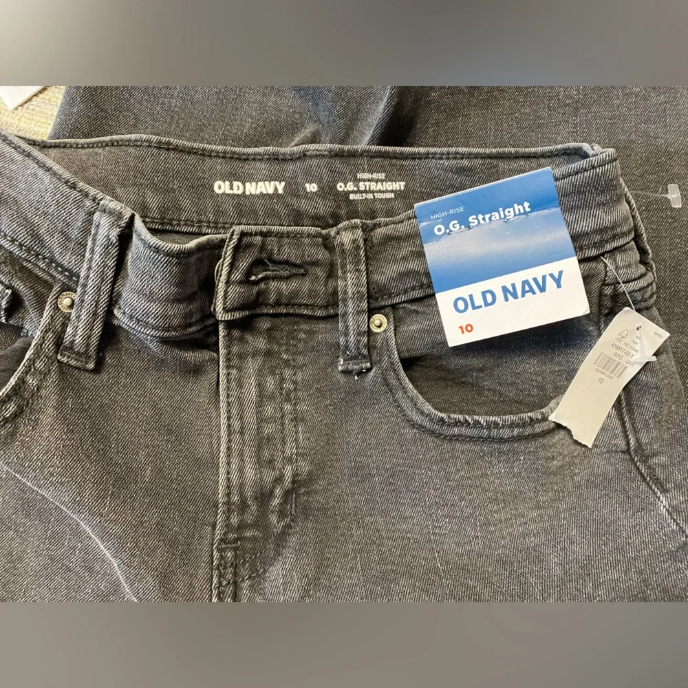 NWT Girls Old Navy High Rise O.G. Straight Jeans SZ 10